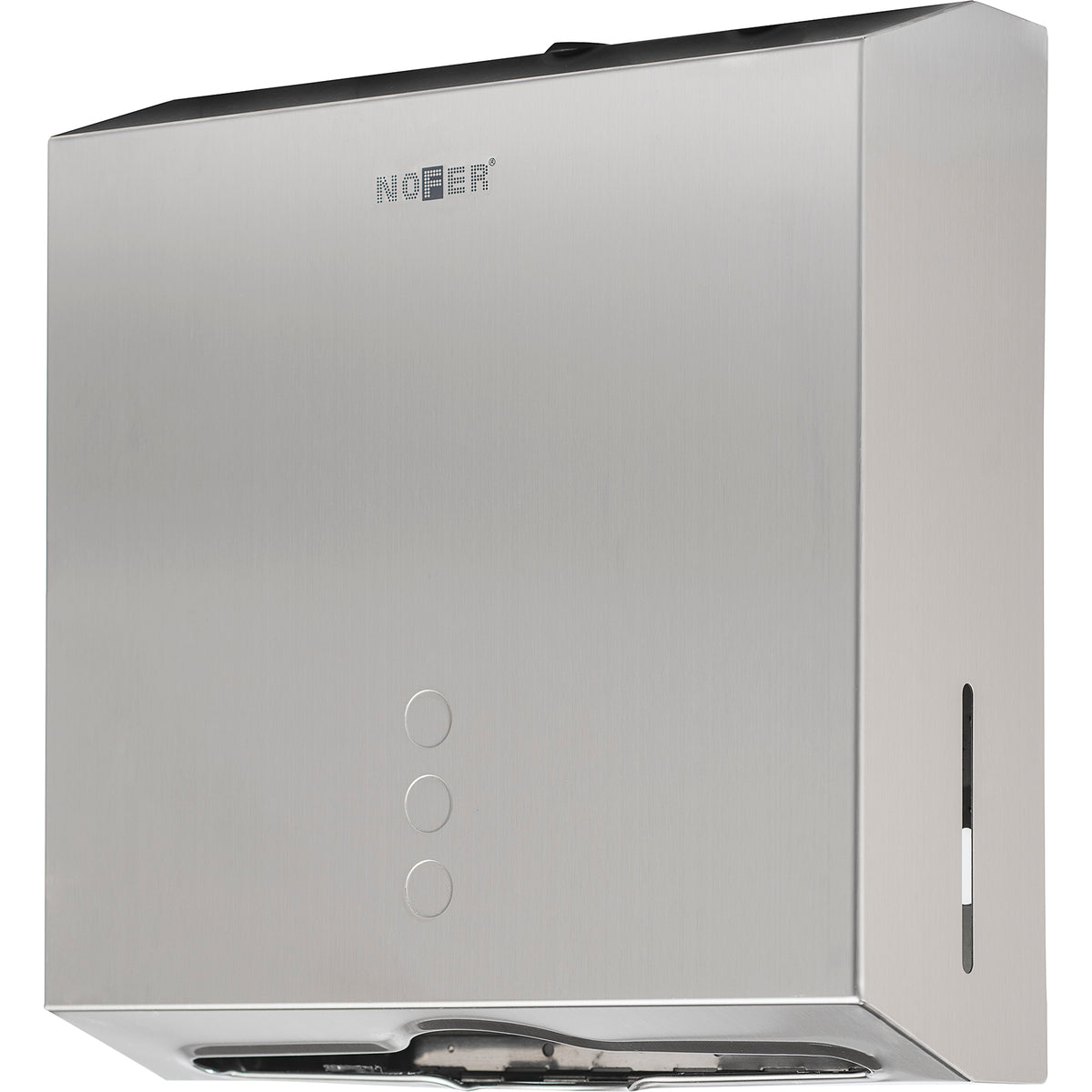 Dispenser asciugamani carta Nofer 04006.S acciaio inox satinato