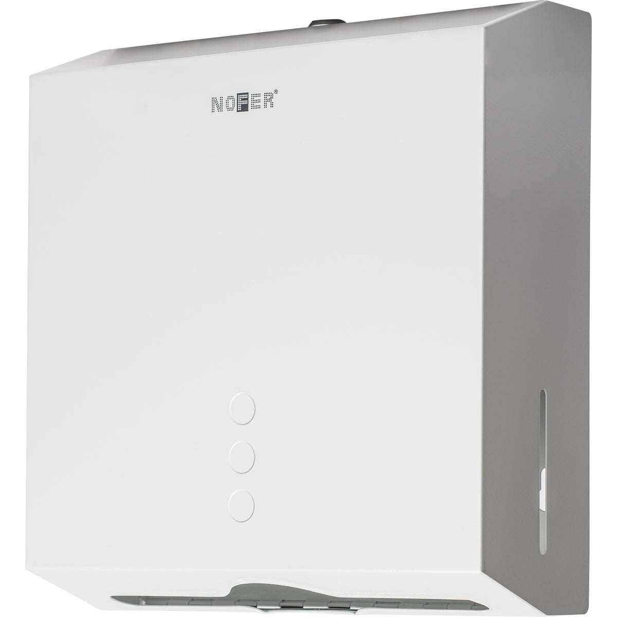 Dispenser asciugamani carta Nofer 04006.W bianco