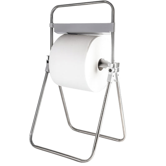 Dispenser carta industriale da terra Nofer 04008.B acciaio inox