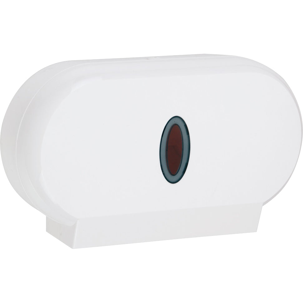 Dispenser doppio carta igienica Nofer 05002.W ABS bianco