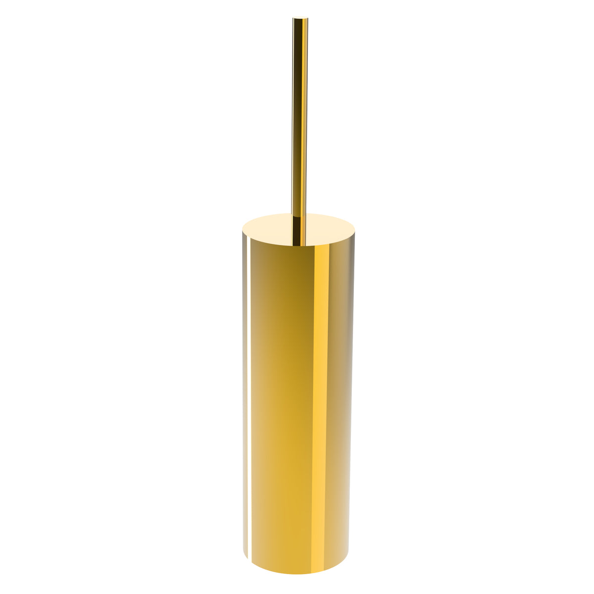 Portascopino sospeso Nofer 09073.PG oro lucido PVD