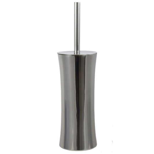 Portascopino da terra Nofer 09078.B acciaio inox lucido