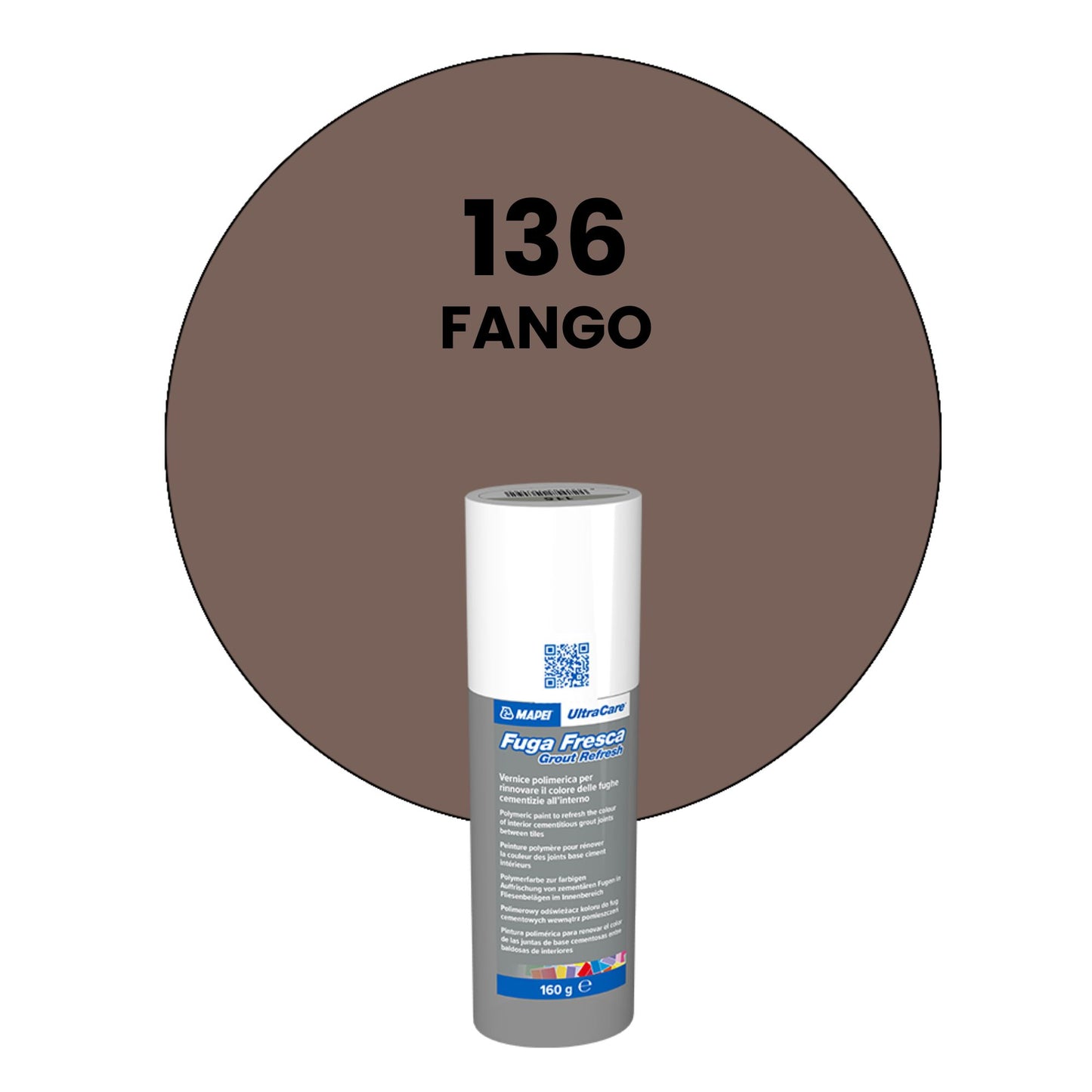 FUGA FRESCA per fughe 160g - MAPEI ideale per ravvivare o cambiare colore delle fughe di cemento