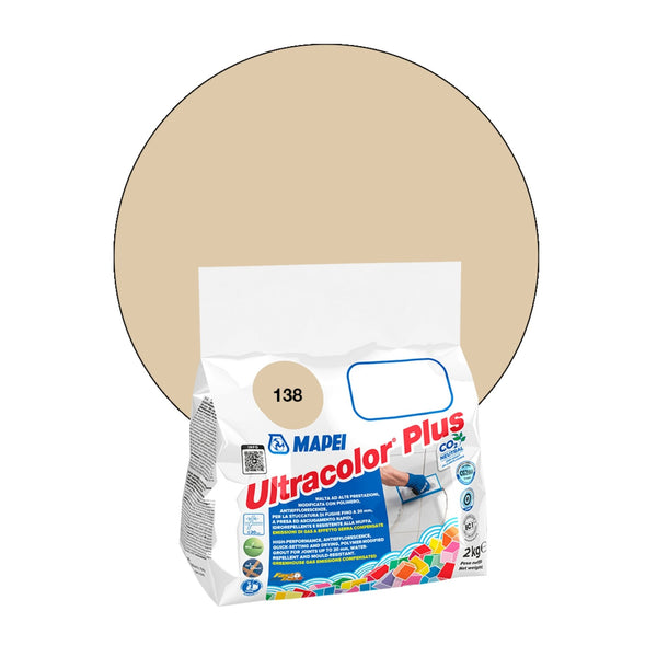 SIGILLANTE ULTRACOLOR PLUS - MAPEI malta cementizia per fughe per eccellenza. Antimuffa, idrorepellente