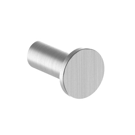 Gancio appendiabiti tondo Nofer 16873.S acciaio inox satinato