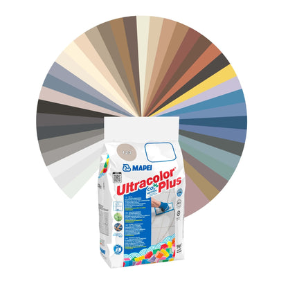 SIGILLANTE ULTRACOLOR PLUS - MAPEI malta cementizia per fughe per eccellenza. Antimuffa, idrorepellente