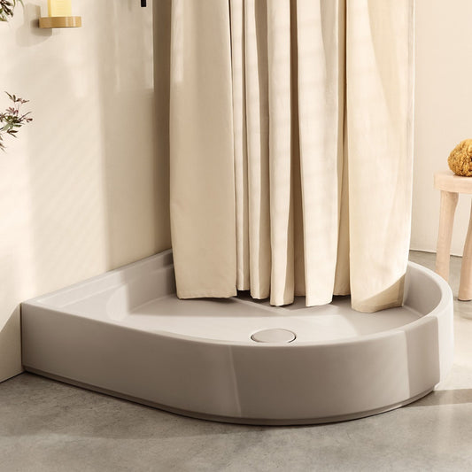 # PIATTO DOCCIA AUGUSTO 106x106 h20 cm - CERAMICA CIELO elemento d’arredo bagno raffinato e scenografico