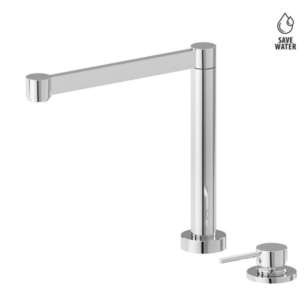 Newform X-Trend Miscelatore Monocomando Lavello con Bocca Girevole e Terminale Orientabile