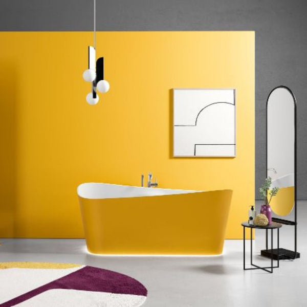 # VASCA Infinitive - NOVELLINI design moderno con mobile e con rubinetto a bordo vasca