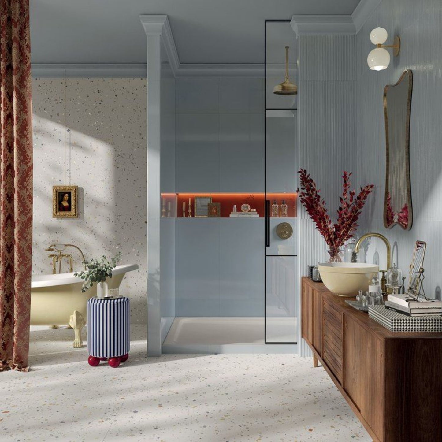# MATERIA RIVESTIMENTI - FAP CERAMICHE rivestimenti materici per ambienti residenziali orientati alla materia