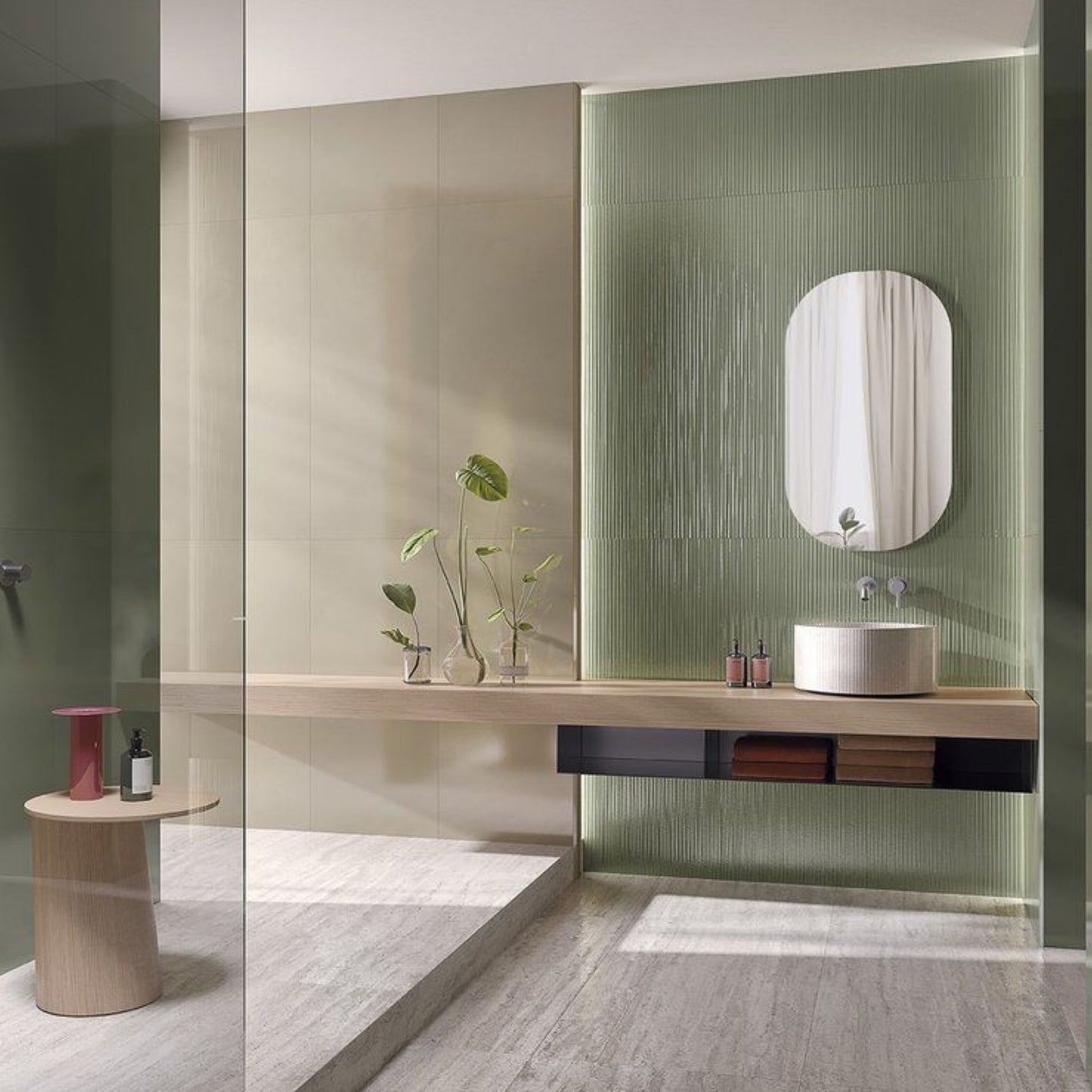 # MATERIA RIVESTIMENTI - FAP CERAMICHE rivestimenti materici per ambienti residenziali orientati alla materia