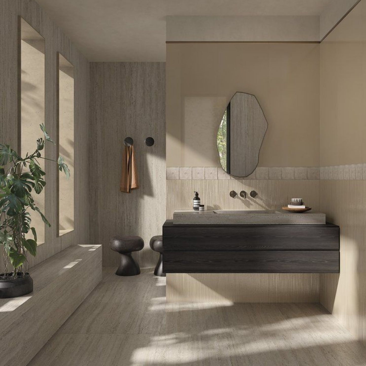 # MATERIA RIVESTIMENTI - FAP CERAMICHE rivestimenti materici per ambienti residenziali orientati alla materia