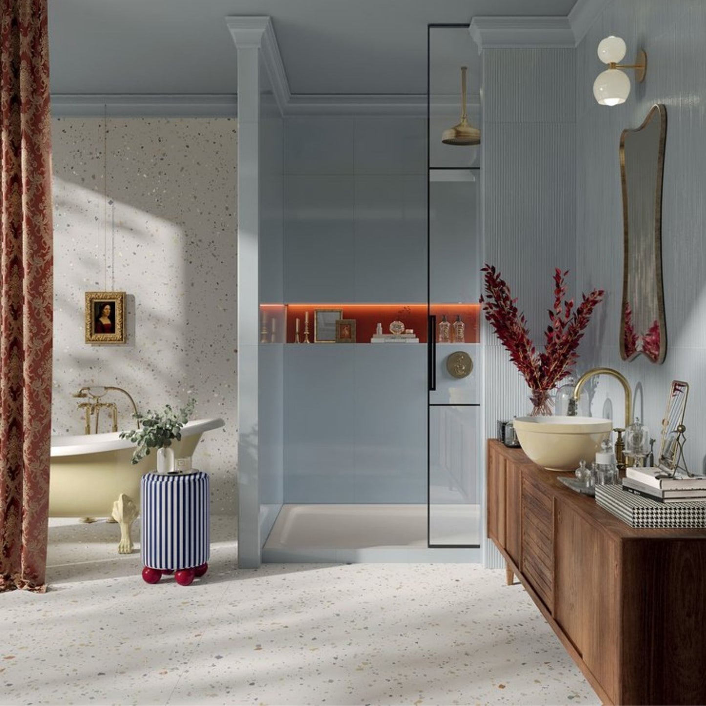 # MATERIA RIVESTIMENTI - FAP CERAMICHE rivestimenti materici per ambienti residenziali orientati alla materia