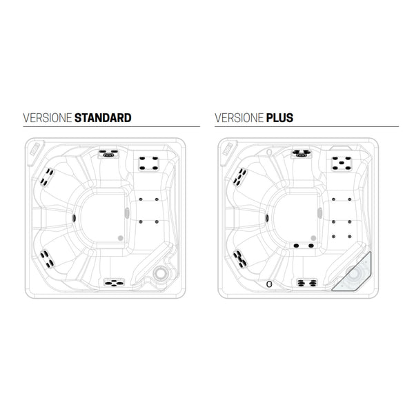 # MINIPISCINA IDROMASSAGGIO VITA XL SPA - NOVELLINI Vasca per Home SPA da esterno