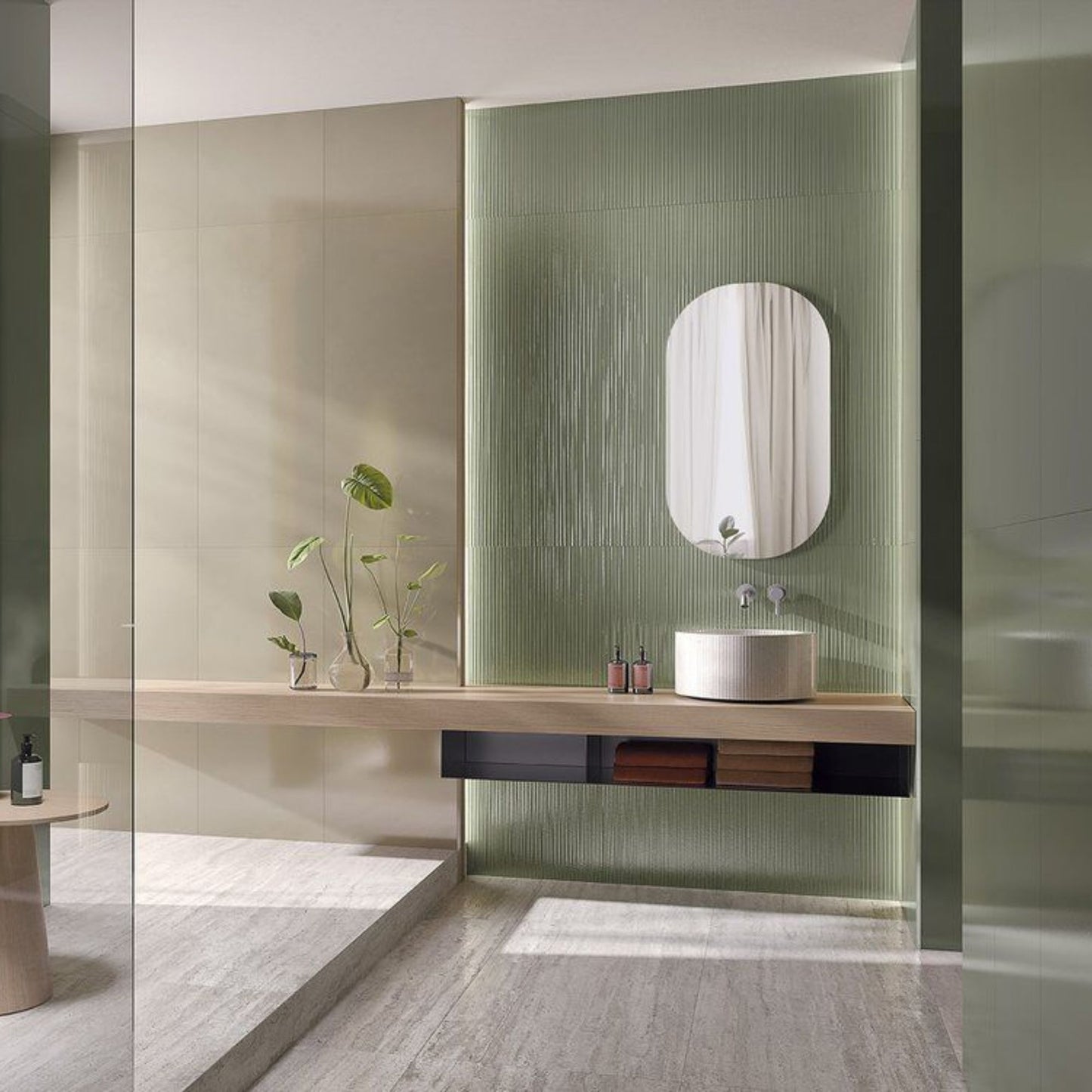 # MATERIA RIVESTIMENTI - FAP CERAMICHE rivestimenti materici per ambienti residenziali orientati alla materia