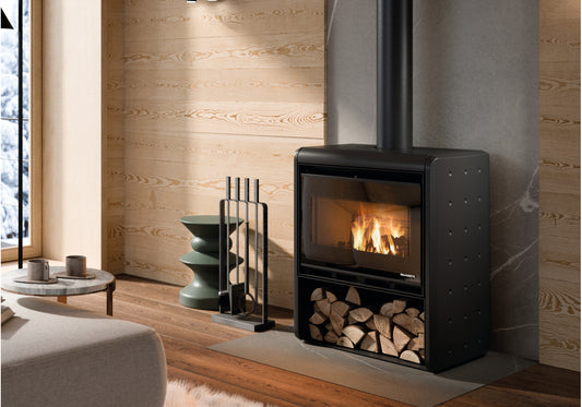 SAHARA 70S Palazzetti HotStone Nero