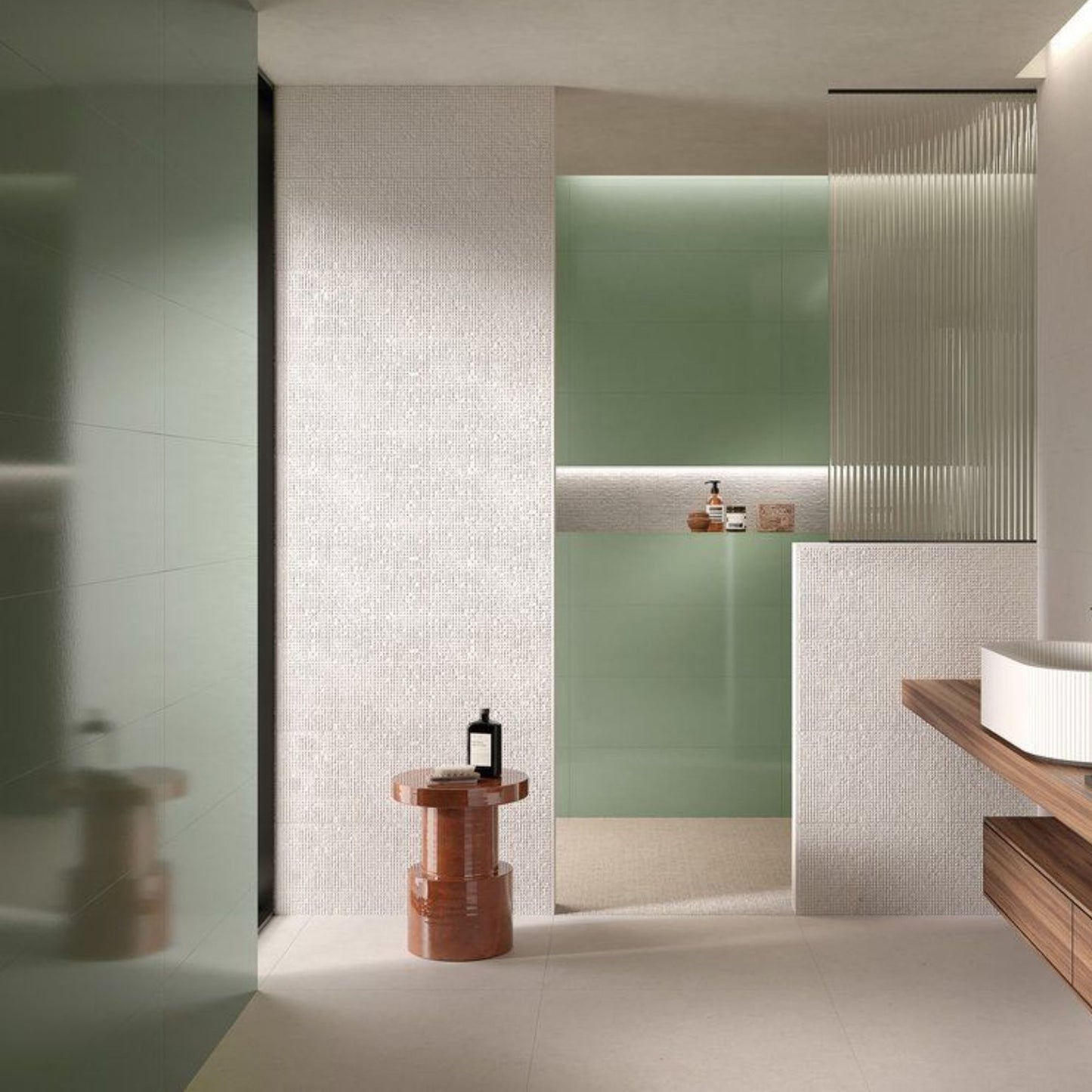 # MATERIA RIVESTIMENTI - FAP CERAMICHE rivestimenti materici per ambienti residenziali orientati alla materia