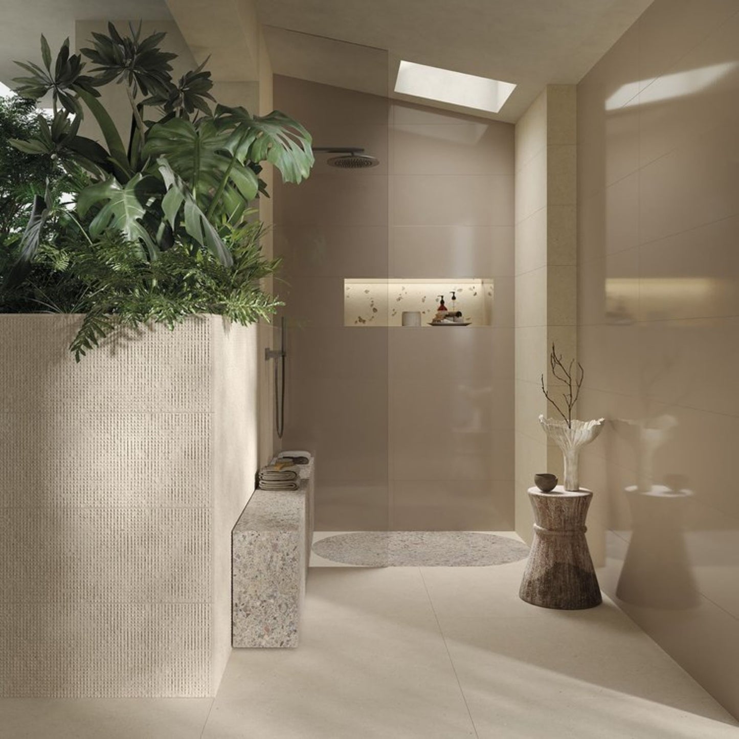 # MATERIA RIVESTIMENTI - FAP CERAMICHE rivestimenti materici per ambienti residenziali orientati alla materia