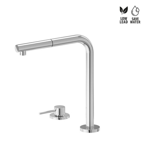 Miscelatore Cucina Newform N21 Monocomando per Lavello ad Alte Prestazioni e Design Contemporaneo