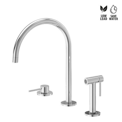 Miscelatore Cucina Newform N21 Monocomando per Lavello ad Alte Prestazioni e Design Contemporaneo