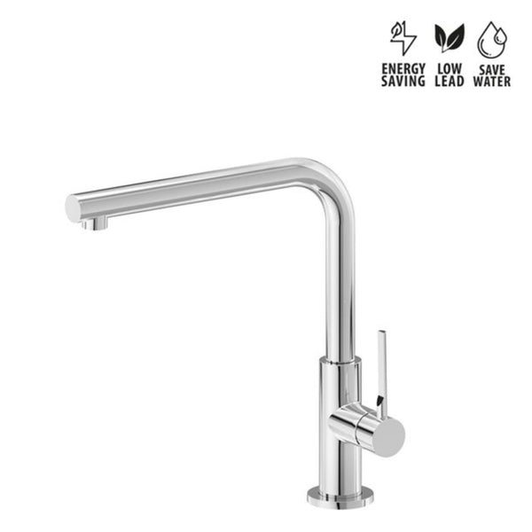 Miscelatore Cucina Newform Maki Design Moderno per Lavello in Acciaio Inox