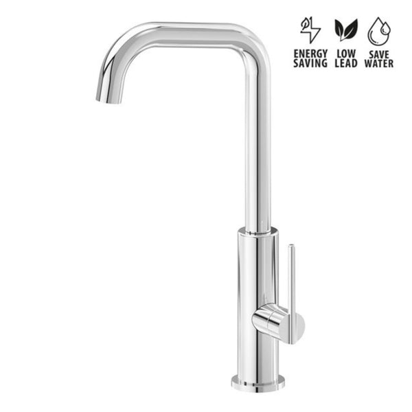Miscelatore Cucina Newform Konbu Design Moderno Finiture Soft Maple Eucalypt e Cortex Alta Qualità