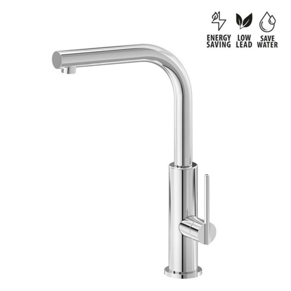 Miscelatore Cucina Newform Konbu Design Moderno Finiture Soft Maple Eucalypt e Cortex Alta Qualità