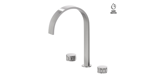 Gruppo Lavabo 3 Fori Newform Ionika – Design Greco-Classico per il Bagno Moderno