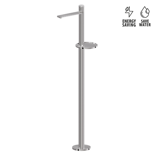 Miscelatore Monocomando Lavabo a Colonna Ionika Newform – Design Classico per Bagno Moderno