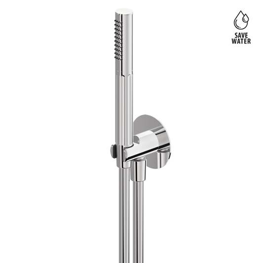 Set Doccia Completo Ionika Newform con Doccetta, Flessibile e Supporto per Bagno di Design