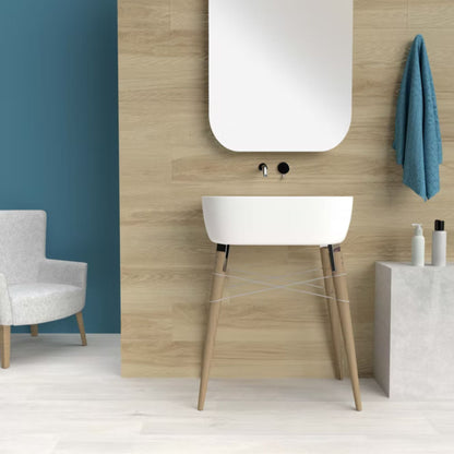 ELEGANCE SAVOIA ITALIA Piastrelle in gres porcellanato effetto legno 20×120 cm per pavimenti e rivestimenti eleganti