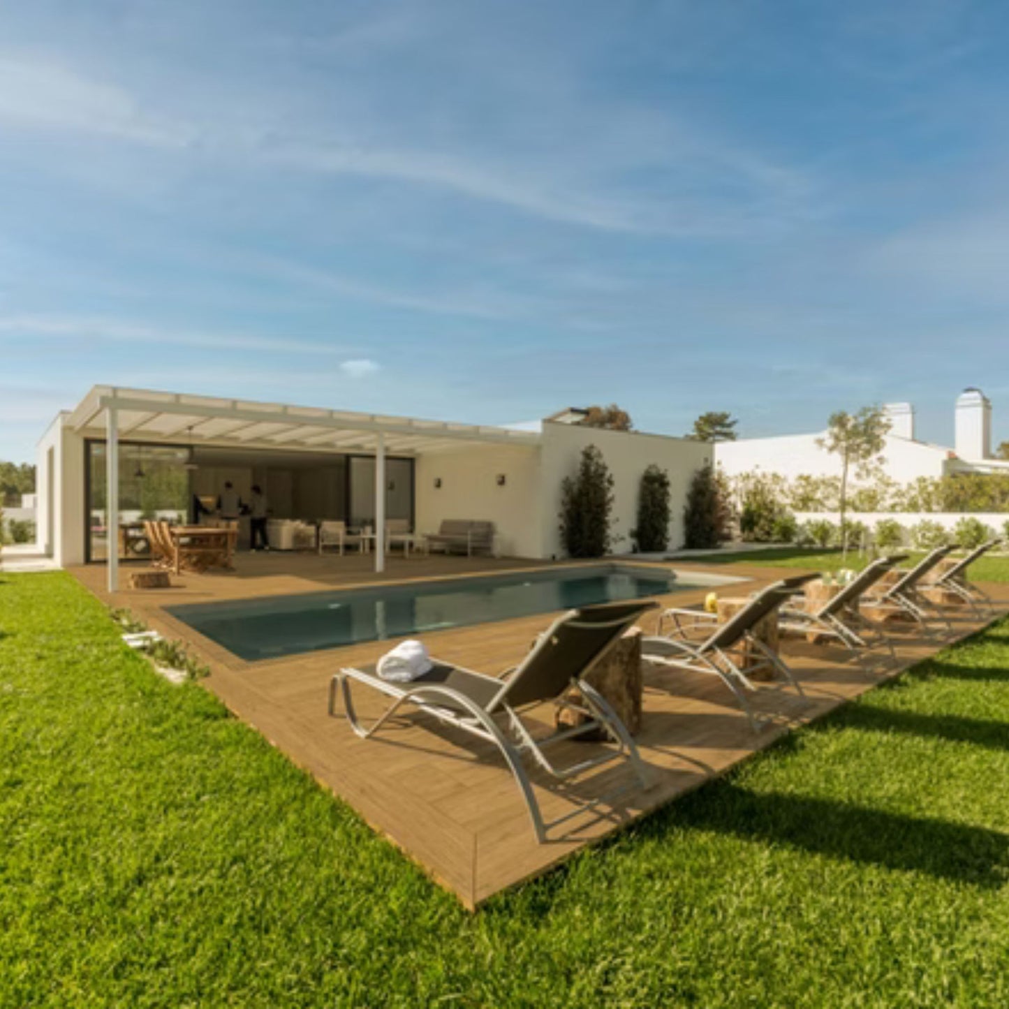 CHALET SAVOIA ITALIA Piastrelle in gres porcellanato effetto legno 20×120 cm per pavimenti interni ed esterni