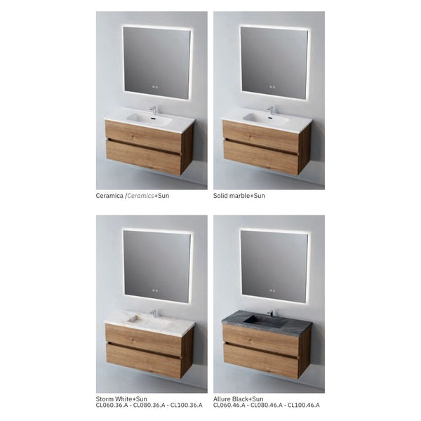 # MOBILE F4 ANCONA LEGNO LAMINATO ART 100Cm - NOFER