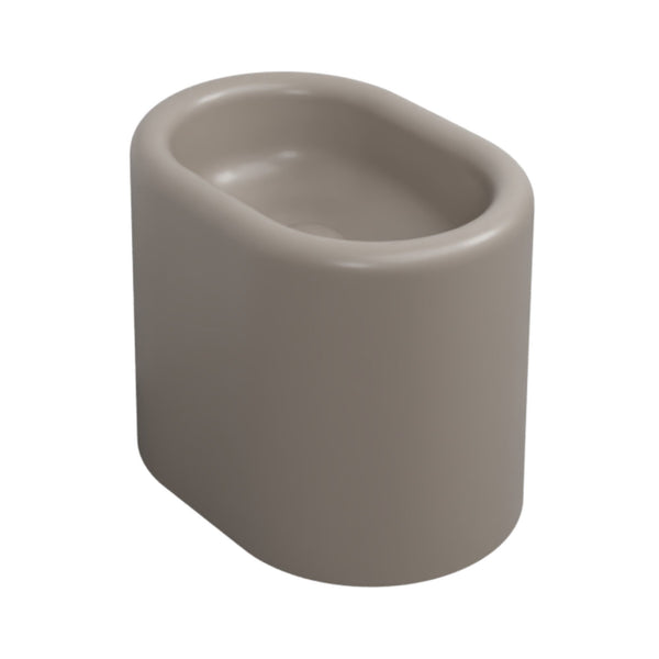 # BIDET A TERRA ITACA con accessorio inox integrato a destra - CIELO sanitari in ceramica per bagno