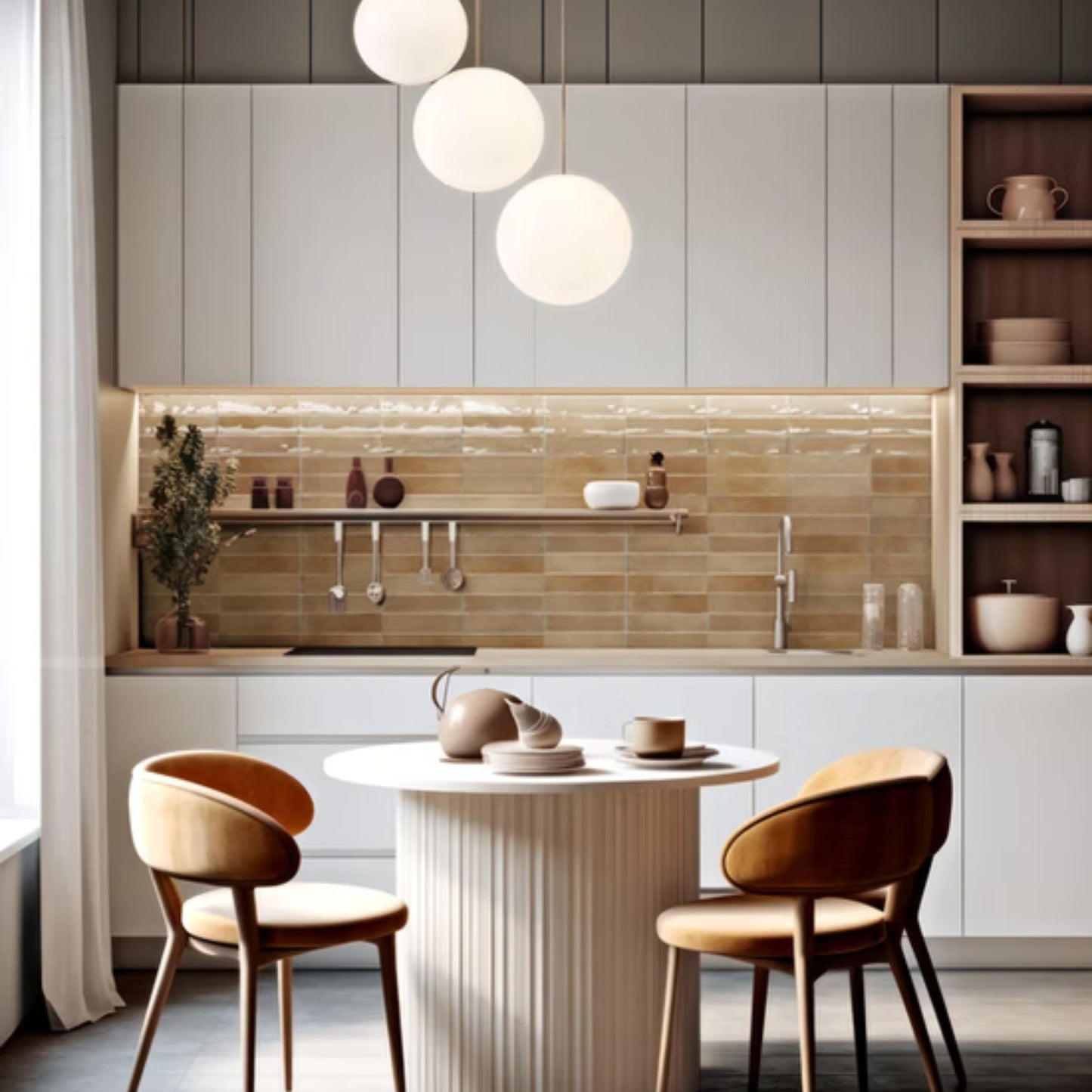 ARTISAN SAVOIA ITALIA rivestimenti in bicottura in pasta bianca effetto mattoncino e decorati per bagno e living