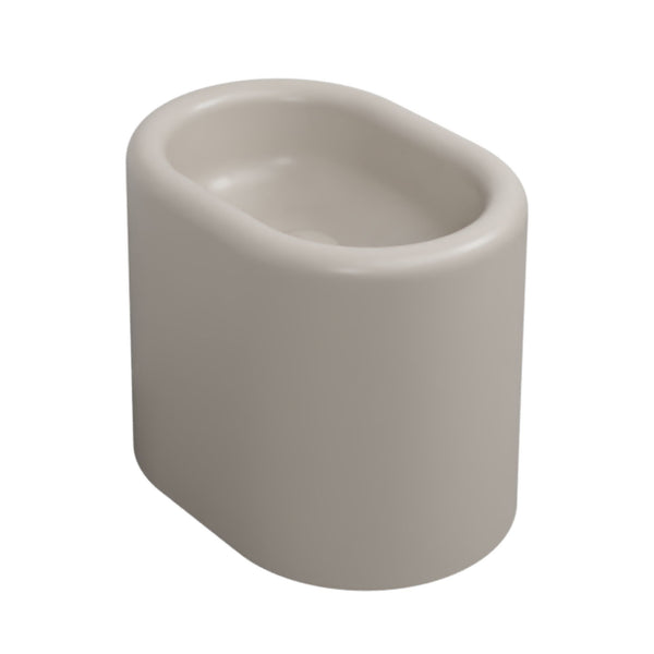 # BIDET A TERRA ITACA con accessorio inox integrato a destra - CIELO sanitari in ceramica per bagno