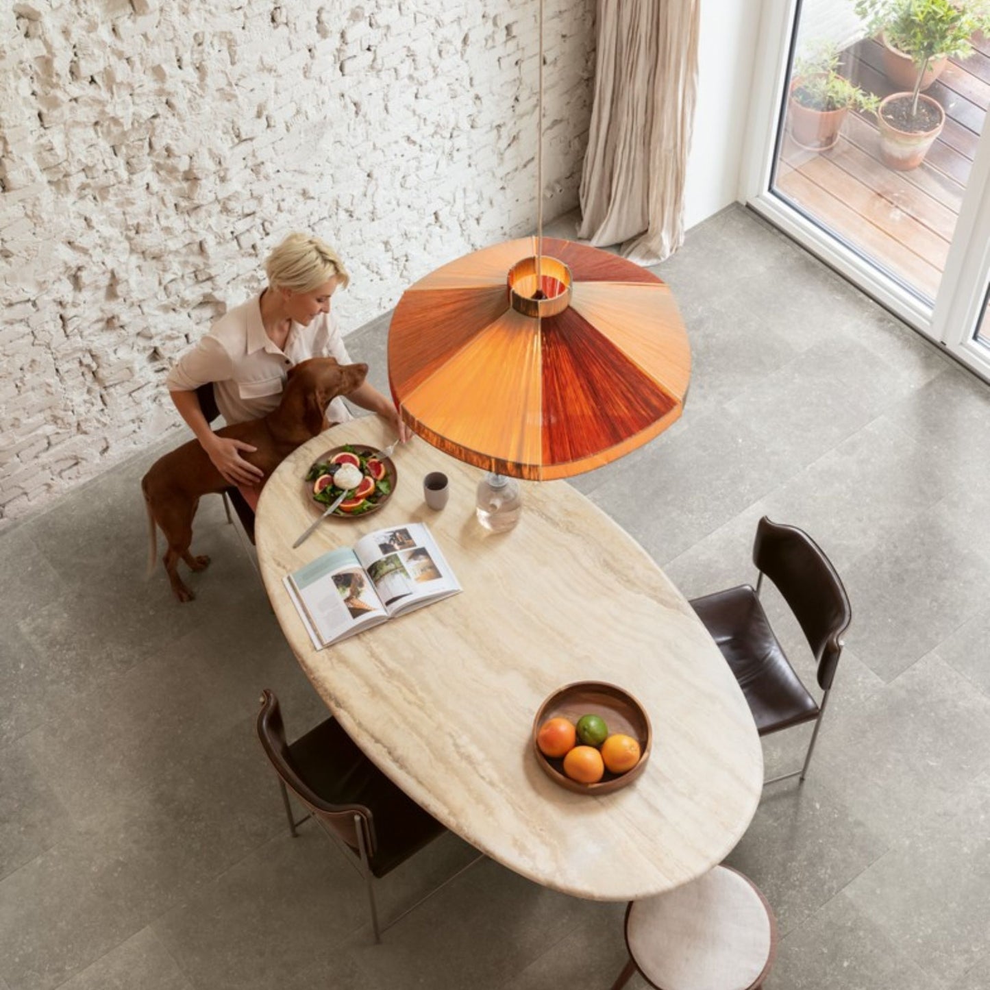 Pavimento in Laminato CAPTURE MUSE ARDESIA DEL CREPUSCOLO QUICK-STEP effetto pietra compatibilità con riscaldamento a pavimento per ambienti domestici