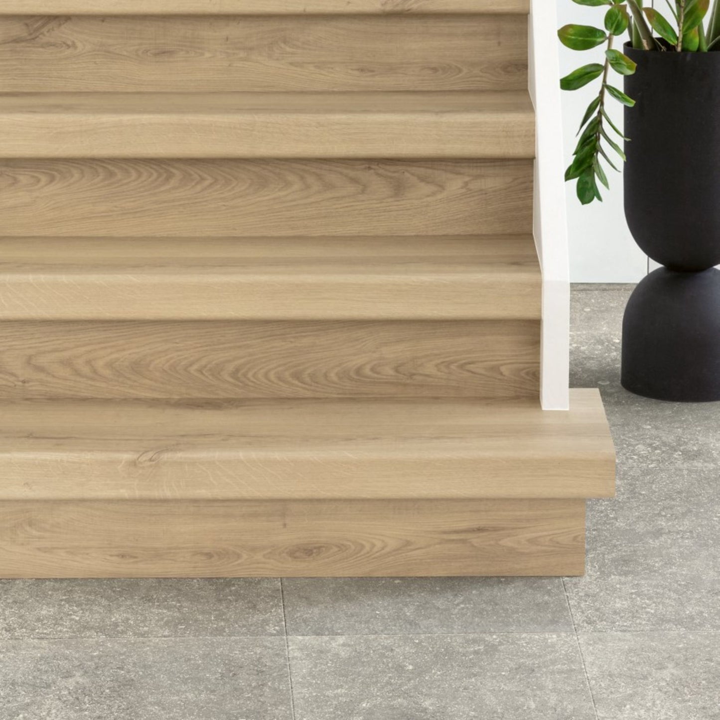 Pavimento in Laminato CAPTURE MUSE ARDESIA DEL CREPUSCOLO QUICK-STEP effetto pietra compatibilità con riscaldamento a pavimento per ambienti domestici