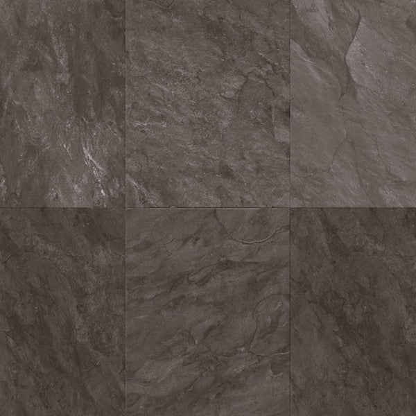 Pavimento in Laminato CAPTURE MUSE ARDESIA GRIGIA QUICK-STEP effetto ardesia grigia impermeabile con bisellatura naturale, posa Uniclic e classe 32