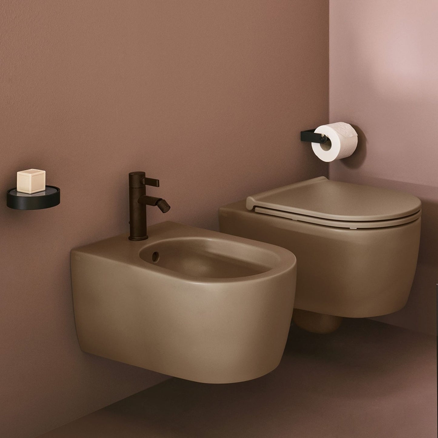 # BIDET SOSPESO 53 SMILE in ceramica - CIELO dalle linee pulite e morbide perfetto per ogni tipo di bagno