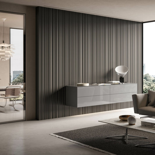 # BOISERIE WAVE - RES ITALIA Rivestimenti per pareti con solchi scolpiti e giochi di luce