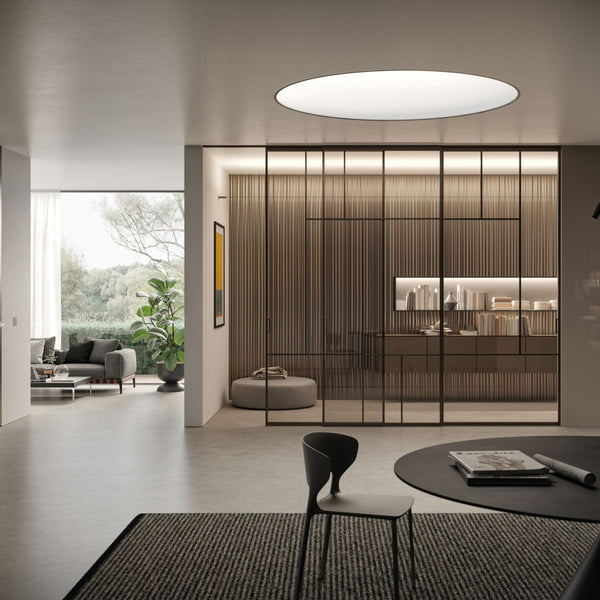 # BOISERIE WAVE - RES ITALIA Rivestimenti per pareti con solchi scolpiti e giochi di luce