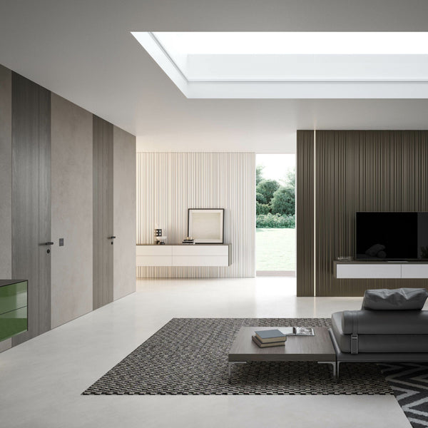 # BOISERIE WAVE - RES ITALIA Rivestimenti per pareti con solchi scolpiti e giochi di luce