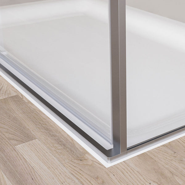 # BOX DOCCIA RIGA A - NOVELLINI box bagno lineare porta doccia apertura 2 ante scorrevoli