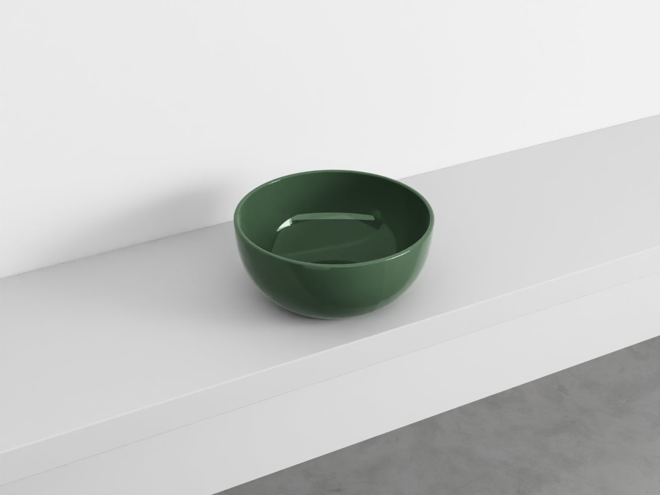 # LAVABO da APPOGGIO SHUI Ø40 - CIELO lavandino a bacinella in ceramica per bagno