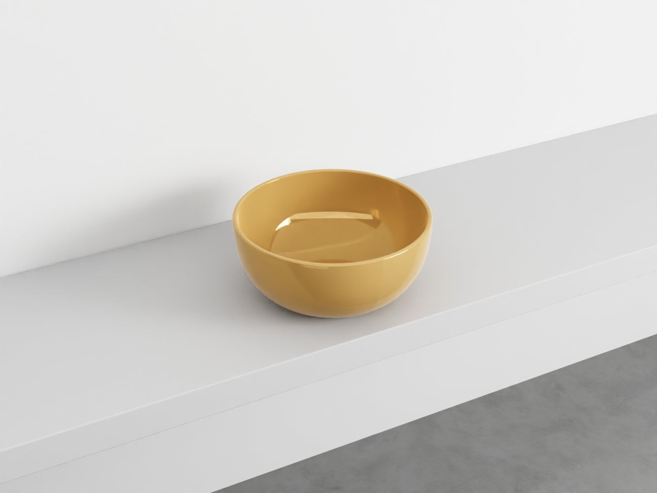 # LAVABO da APPOGGIO SHUI Ø40 - CIELO lavandino a bacinella in ceramica per bagno