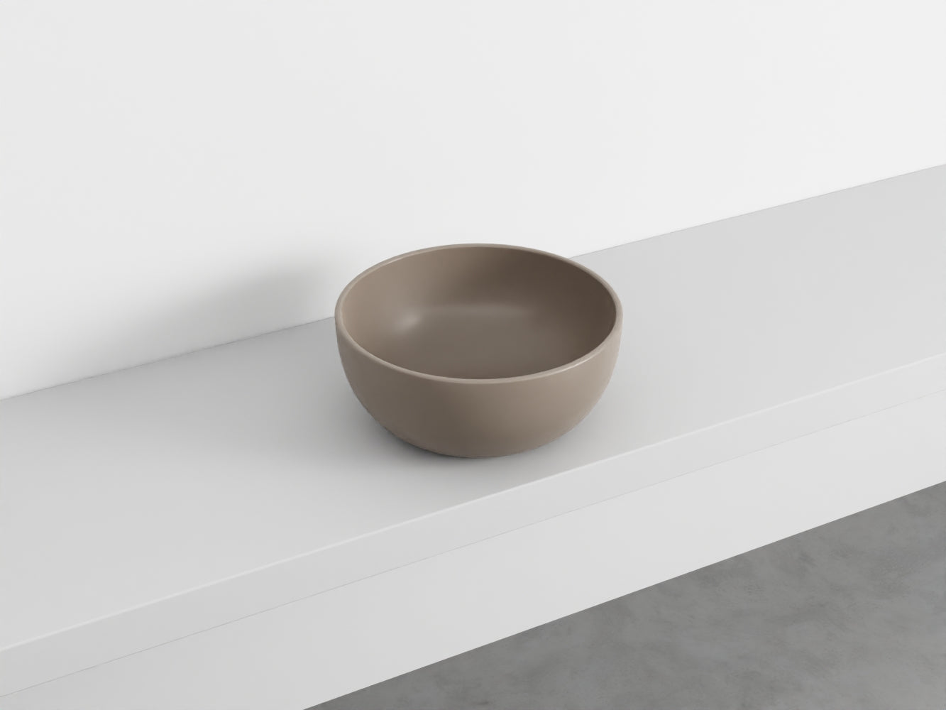 # LAVABO da APPOGGIO SHUI Ø40 - CIELO lavandino a bacinella in ceramica per bagno