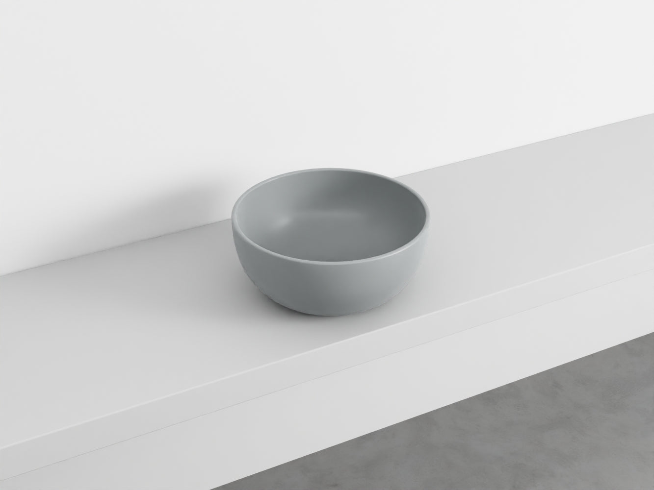 # LAVABO da APPOGGIO SHUI Ø40 - CIELO lavandino a bacinella in ceramica per bagno