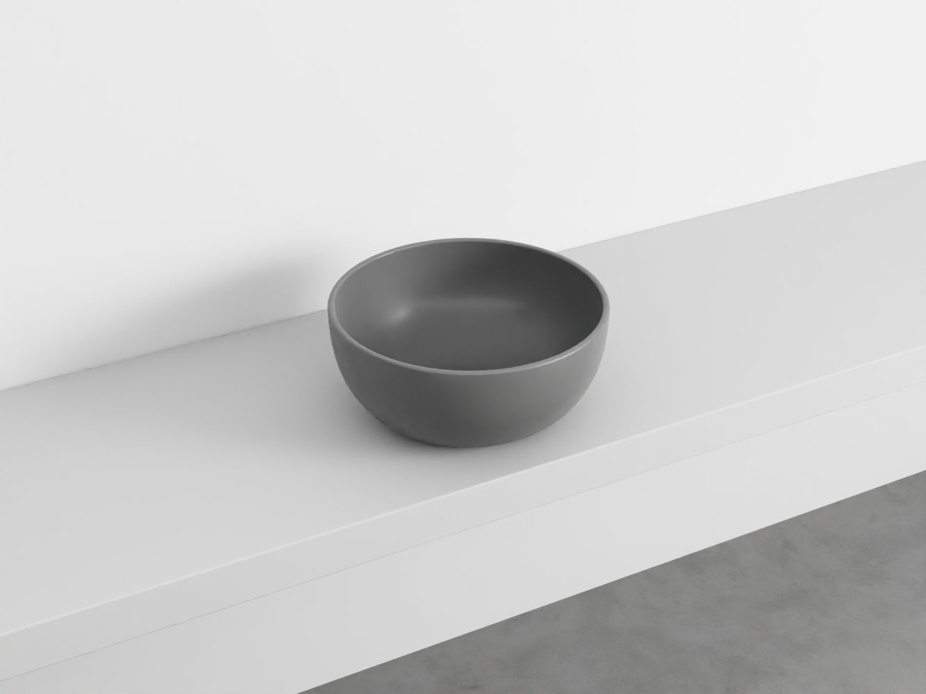 # LAVABO da APPOGGIO SHUI Ø40 - CIELO lavandino a bacinella in ceramica per bagno