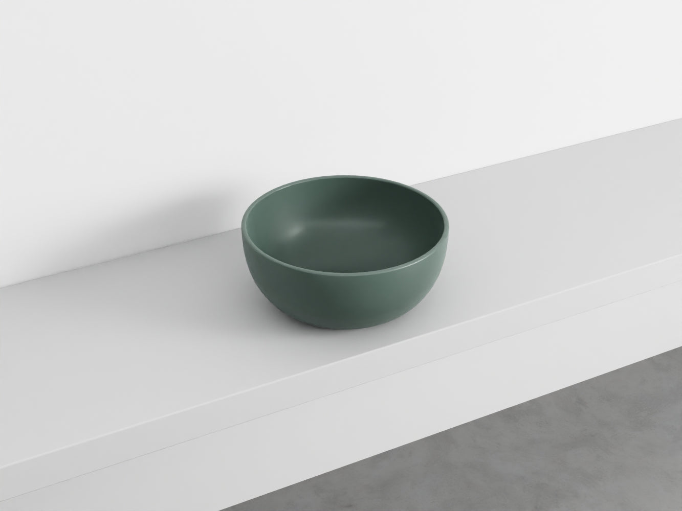 # LAVABO da APPOGGIO SHUI Ø40 - CIELO lavandino a bacinella in ceramica per bagno